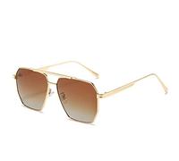 GGYTMQL New 2025 Polarized Sunglasses For Women Men Classic Lens Trendy Sunglasses Woman Metal UV400