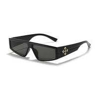GGYTMQL New 2025 Punk Womens Sunglasses Eyeglasses Male Narrow Frame