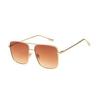 GGYTMQL New 2025 Simple Large Frame Sunglasses Women Quadrilateral Sun Glasses For Women Glasses Feminino Retro UV400