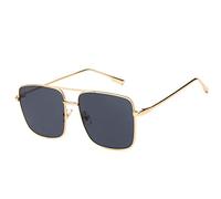 GGYTMQL New 2025 Simple Large Frame Sunglasses Women Quadrilateral Sun Glasses For Women Glasses Feminino Retro UV400