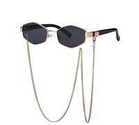 GGYTMQL New 2025 Sunglasses Women Small Frame Punk Sun Glasses For Men With Steampunk Sunglass