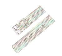 GGYTMQL Nylon Canvas Watch Band Woven Soft Belt Universal Bracelet For Men Women Sport Quick Release Wrist Band