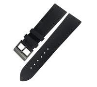 GGYTMQL Nylon Fabric Watchband 22mm For Breitling Avenger Black Gray Canvas Leather Watch Strap Pin Buckle Bracelet Men