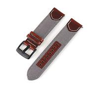 GGYTMQL Nylon Watch Strap Nylon Leather Watch Band 20Mm 22Mm 24Mm Quick Release Watch Straps Watchbands Sports Strap /20Mm/Blue