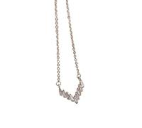 GGYTMQL o-chain choker shiny full zircon pendants necklace wedding jewelry Made in China