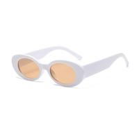 GGYTMQL Oval Sunglasses Women Men Luxury Small Retro Oval Sun Glasses Vintage Fashion Women Eyeglasses UV400