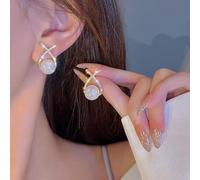 GGYTMQL Pearl Earrings Wedding Jewelry Birthday Gifts