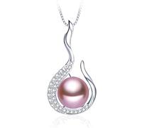 GGYTMQL Pearl Pendant Necklace Women Lady Gift Natural Freshwater Fine Fashion For