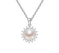 GGYTMQL Pearl Pendant Necklaces 10-11mm Natural Freshwater Drop Shape Choker Chain Watch Strap