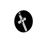 GGYTMQL Pendant Necklaces, Necklace for Women Alloy Jesus Cross Ring Daughter Necklace Jewelry Gift for Women and Men