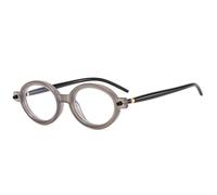 GGYTMQL Popular Fashion Small Oval Sunglasses Women Retro Clear Ocean Lens Men Punk Rivets Sun Glasses Shades UV400