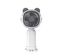GGYTMQL Portable Handheld Fan Cooling Personal Mini Fan 1-Speed USB Rechargeable Outdoor Camping Travel fan (Color : Green)