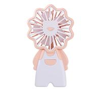 GGYTMQL Portable Mini Fan Rechargeable USB Handheld Cooling Fans Creative Animal Small Handy Fans Gift Outdoor Travel fan (Color : Green)