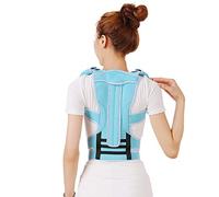 GGYTMQL Posture Corrector Improve Back Support Shoulder Spinal Lumbar Waist,Diving Fabric Material,Belt Pain Relief For Men And Women