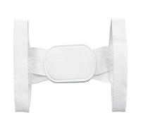 GGYTMQL Posture Corrector Invisible Posture Corrector Back Spine Shoulder Belt Corset Posture Brace Correction Health Care Brace (Color : White, Size : Medium) (Whi ui