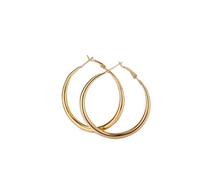 GGYTMQL Punk Big Size Hoop Earrings ，Trendy Party Exaggerated Color Round Circle Earrings for Women Jewelry High-end earrings
