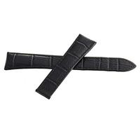 GGYTMQL Raymond Weil 20mm Black Leather Watch Band Strap V2.16