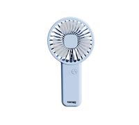 GGYTMQL Rechargeable Mini Portable Handheld USB Fan Hand Held Electric Personal Fans Bracket For Home Office Outdoor fan (Color : Gold, Size : 31 * 96 * 185mm)