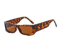 GGYTMQL Rectangular Sunglasses Vintage Gradient Shades UV400 Eyewear