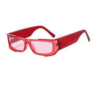 GGYTMQL Rectangular Sunglasses Vintage Gradient Shades UV400 Eyewear