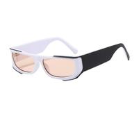 GGYTMQL Rectangular Sunglasses Vintage Gradient Shades UV400 Eyewear
