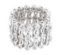 GGYTMQL Retractable Ring Bracelet Jewelry Tennis Bracelets Finger Ring -purpose Bracelet Stainless Rings for Women Stretchy Bracelets Sparkle Bracelet