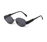 GGYTMQL Retro Metal Hexagon Sunglasses for Women Men Luxury Trendy Steam Punk Sun Glasses Female UV400
