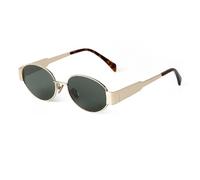 GGYTMQL Retro Metal Hexagon Sunglasses for Women Men Luxury Trendy Steam Punk Sun Glasses Female UV400