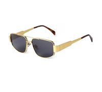 GGYTMQL Retro Metal Hexagon Sunglasses for Women Men Luxury Trendy Steam Punk Sun Glasses Female UV400