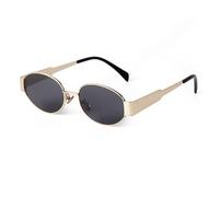 GGYTMQL Retro Metal Hexagon Sunglasses for Women Men Luxury Trendy Steam Punk Sun Glasses Female UV400