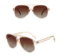 GGYTMQL Retro Polarized Sunglasses Men and Women Sunglasses