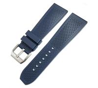 GGYTMQL Rubber Silicone Watchband 23.0Mm 24mm 22mm 21mm 20mm for London Tank Santos Soft Waterproof Watch Strap Bracelets