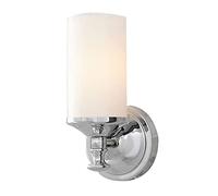 GGYTMQL Rustic Iron + Glass Wall Lamps Nordic Wall sconces e26 Screws Wall Lighting luminaire Simplicity Home Bedroom Bedside Light Indoor Living Room Hallway luminaire