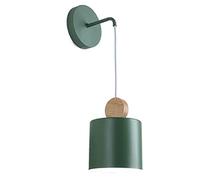 GGYTMQL Scandinavian bedrooms Wall Lights Fixture. Bedside Ideas Design Wall Sconce. Hallway Decor e27 Colored Metal Wall Mount Light. for Vanity Kitchen Island Foyer Wall lamp