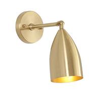 GGYTMQL Scandinavian Minimalist Brass Wall Sconce. Hallway Decor Minimalist Wall Lamps Fixture. Corridor e27 Single-Headed Personalized Wall lamp. Bedroom, Bedside, Mirror Wall Lantern