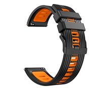 GGYTMQL Silicone Strap Bands for Pro 3/3 GPS LTE Smart Watchband 22MM Bracelet Wrist Straps, Comfortable, Adjustable Length, Modern Design, Black, 22mm, 1 Count, Unisex