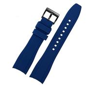 GGYTMQL Silicone Watch Strap for Longine Citizen BN0193 Curved Interface 19mm 20mm 22mm Soft 21 Men Strap Accessories