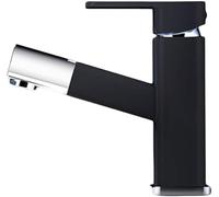 GGYTMQL Sink Faucets, Kitchen Fixtures Water Taps Square Tube Balcony Basin Accessories Hot and Cold Alternate Design Bathroom (Color : C, Size : 16.8 * 13cm)