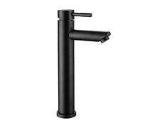 GGYTMQL Sink Tap Kitchen Bathroom,Basin Faucet, Brushed Bathroom Faucet, Sink Tap Hot Amp; Cold Mixer Water Crane Taps Deck Mounted Sink Tap/a