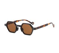 GGYTMQL Small Square Sunglasses Woman Vintage Retro Punk Sun Glasses Frame Female Fashion Luxury Polygon Eyewear