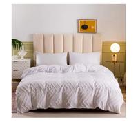 GGYTMQL Soft Duvet Cover Set, Bedding, 87 x 95 inches, Queen Solid Color Scandinavian Bedspread, Duvet Cover Pillowcase,Pillowcase Sheet Set 4 Pieces ui