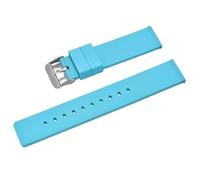 GGYTMQL Soft Flat Smooth Silicone Strap Quick Release Wristband