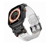 GGYTMQL Soft Rubber Strap For Ultra 2 1 Band 49mm 45mm 44mm 42mm S10 46mm Luxury Rubber Bracelet For IWatch Series 9 8 7 6 SE 5 Accessories Watchbands