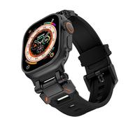 GGYTMQL Soft Rubber Strap For Ultra 2 1 Band 49mm 45mm 44mm 42mm S10 46mm Luxury Rubber Bracelet For IWatch Series 9 8 7 6 SE 5 Accessories Watchbands