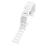GGYTMQL Stainless Steel Ceramic Watch Band Watch Strap Women Men Fashion Quick Release Watch Band