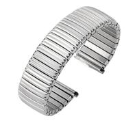 GGYTMQL Stainless Steel Elastic Strap 12mm 14mm 16mm 18mm 20mm Metal Stretch Expansion Watch Band Men Women Universal Bracelet Wristband