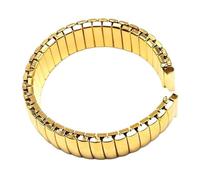 GGYTMQL Stainless Steel Elastic Strap Stretch Expansion Metal Watchband Men Women Replace Wristband