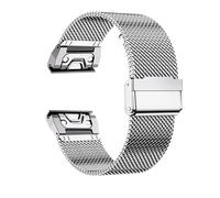 GGYTMQL Stainless Steel Mesh Strap Unisex Quick-release Mesh Strap