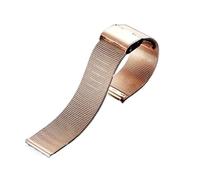 GGYTMQL Stainless Steel Mesh Watch Unisex Quick-release Mesh Watch Strap