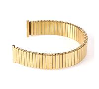 GGYTMQL Stainless Steel Metal Elastic Watch Strap Adjustable Wristband Men Women Universal Replacement Bracelet